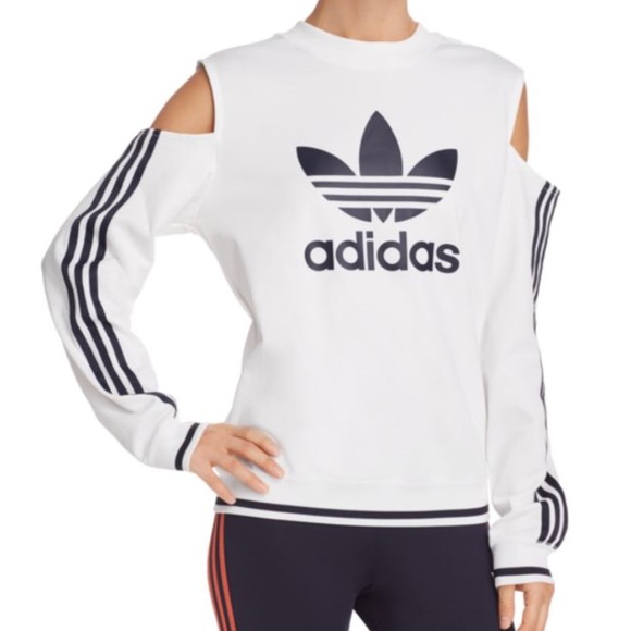 adidas cold shoulder shirt